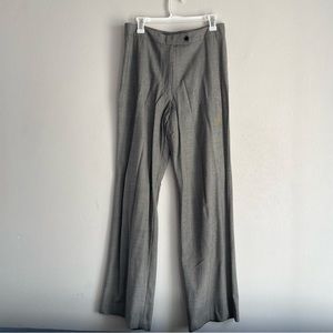 Faconnable gray checkered trouser office pants